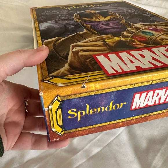 Marvel Infinity Quest Game with Gold and Purple Accents - Picture 4 of 4